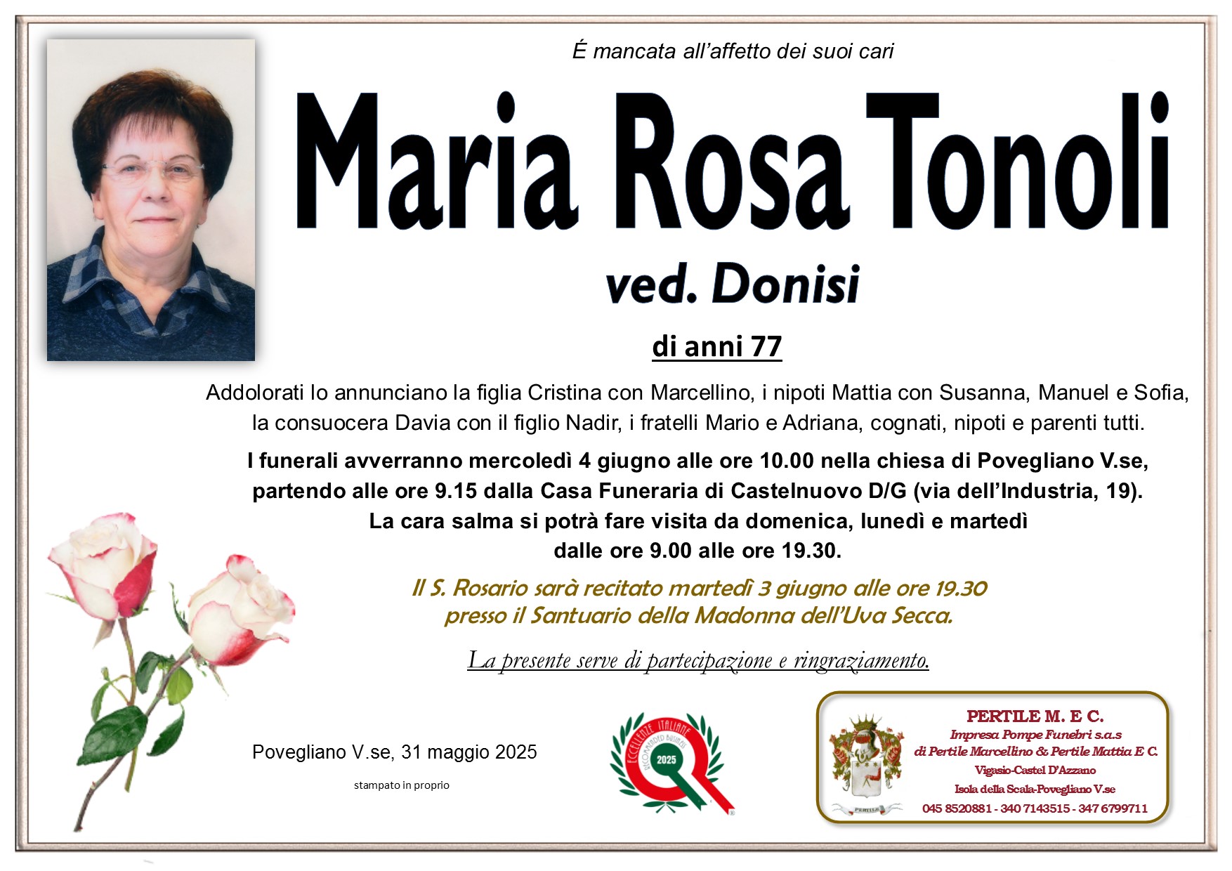Tonoli Maria Rosa