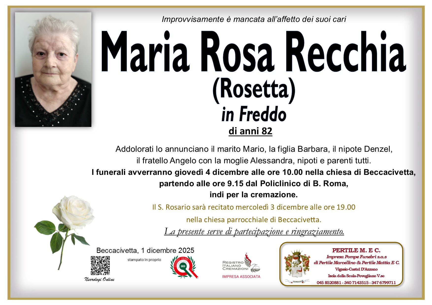 Recchia Maria Rosa